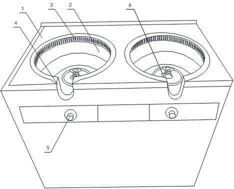 Automatic gas stove oil fume adsorption method