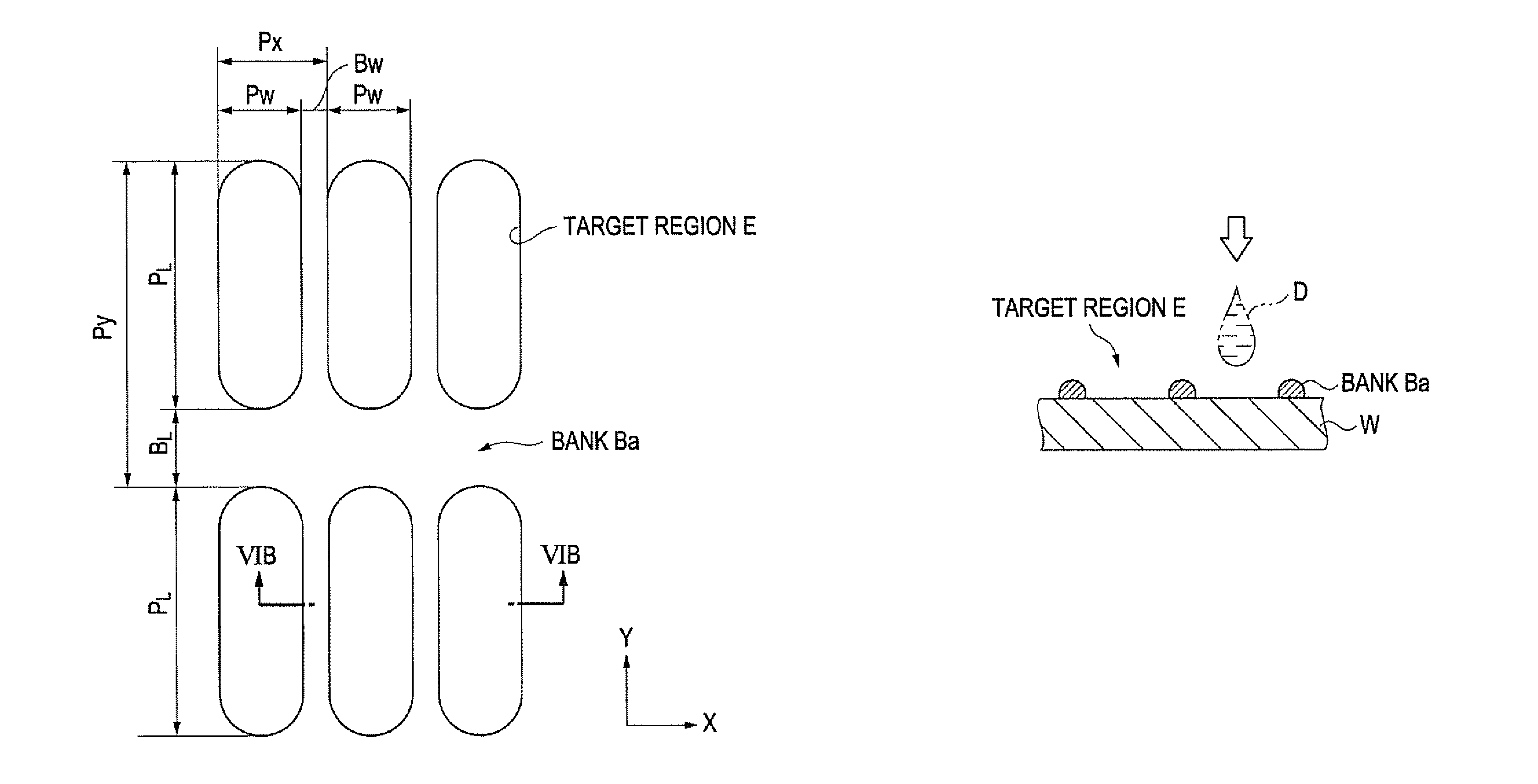 Method for ejecting liquid material, method for manufacturing organic electroluminescense device, and method for manufacturing color filter