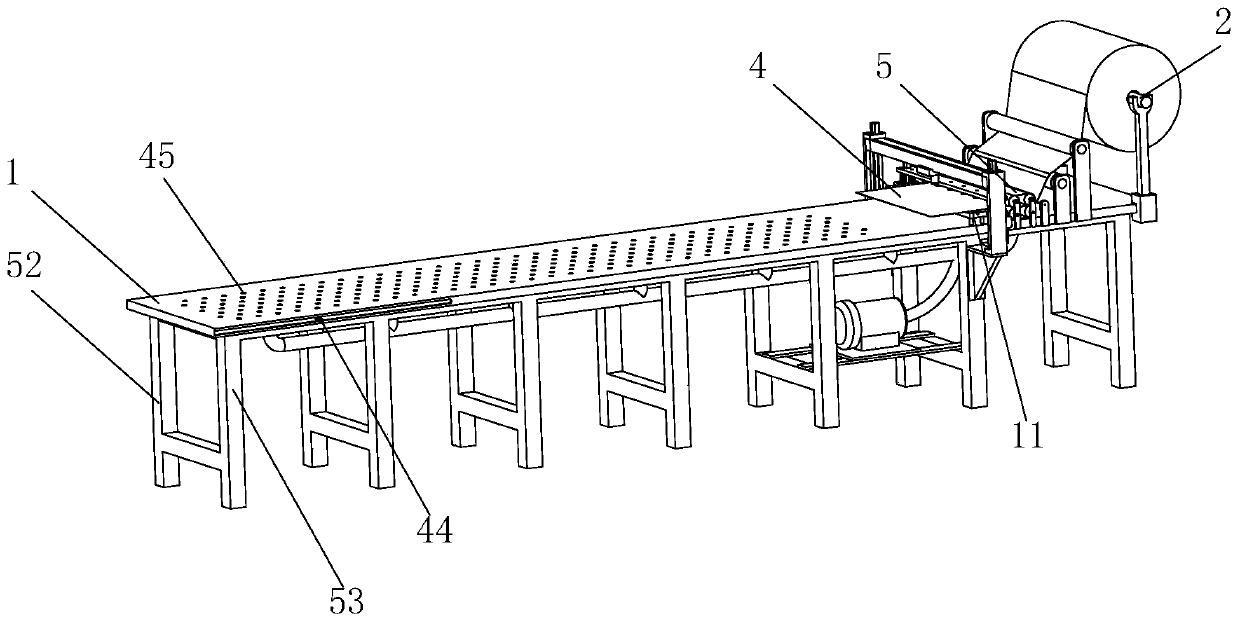 Car leather cutting equipment