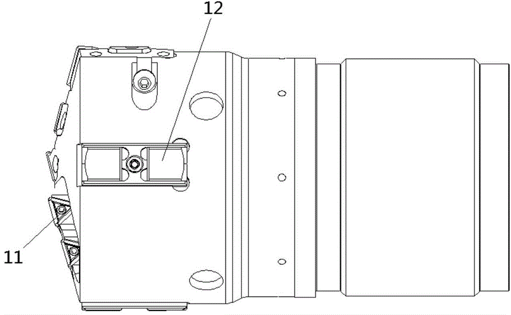 Processing method for diesel oil engine piston rod deep hole