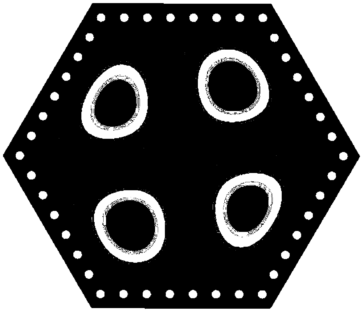 Multi-layer hybrid-mode hexagonal substrate integrated waveguide filter