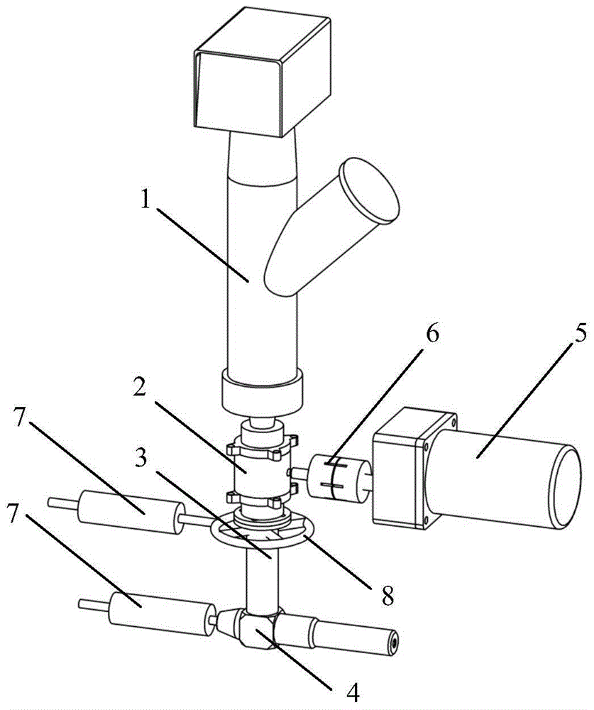 Continuous spray dispersion method of micro/nano dry powder particles