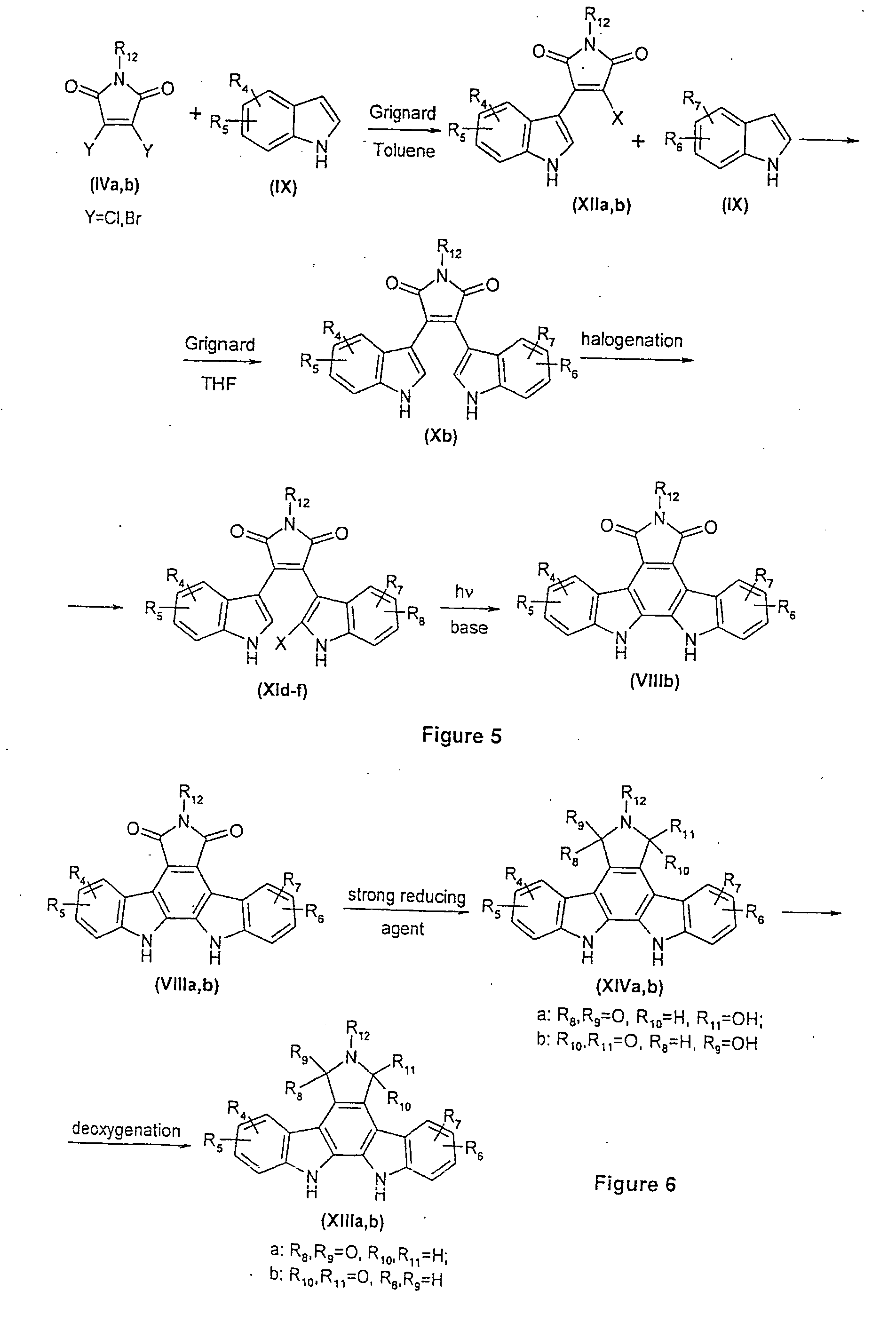 N,n-bridged, nitrogen-substituted carbacyclic indolocarbazoles as protein kinase inhibitors