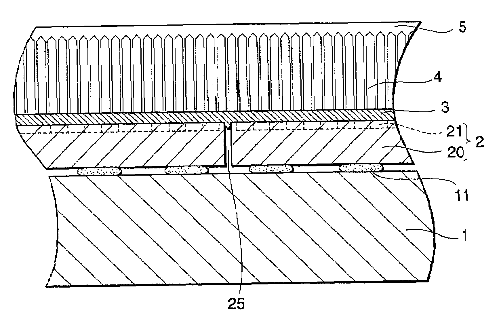 Radiation ray detector and method of manufacturing the detector