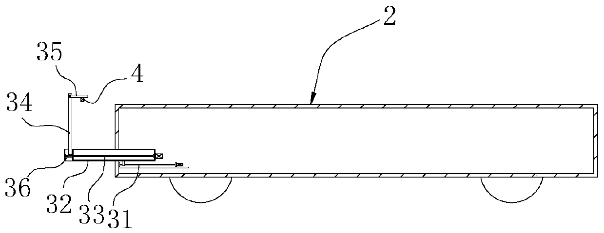 Projection type AGV two-dimensional code navigation system and application thereof