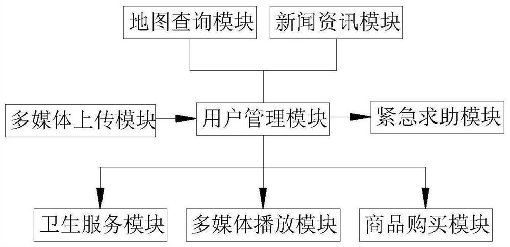 Public culture service big data platform system and query method