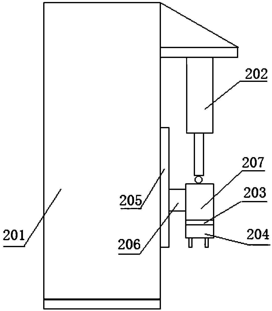 Full-automatic intelligent riveting device of motor rotor balance piece