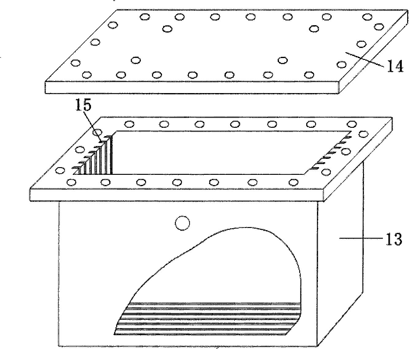 Micro-hydrogen injection energy-saving exhaust-reduction device of internal combustion engine