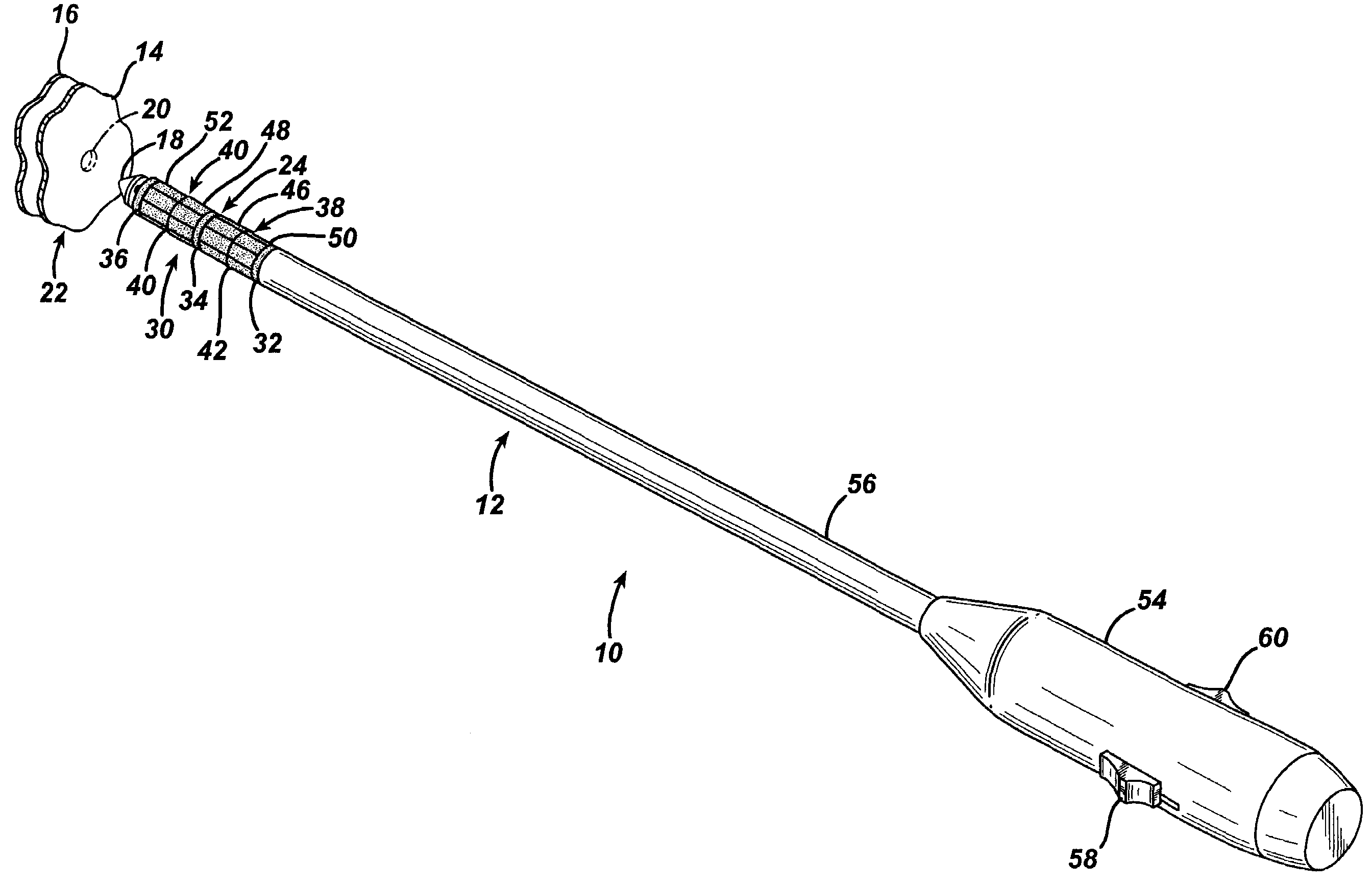 Applier for fastener for single lumen access anastomosis