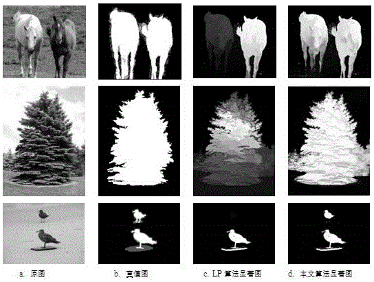 Significance detection method based on sparse expression and label propagation