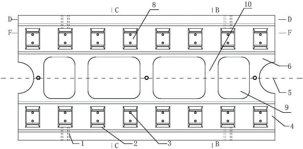 A Thickened Frame Type Ballastless Track Slab