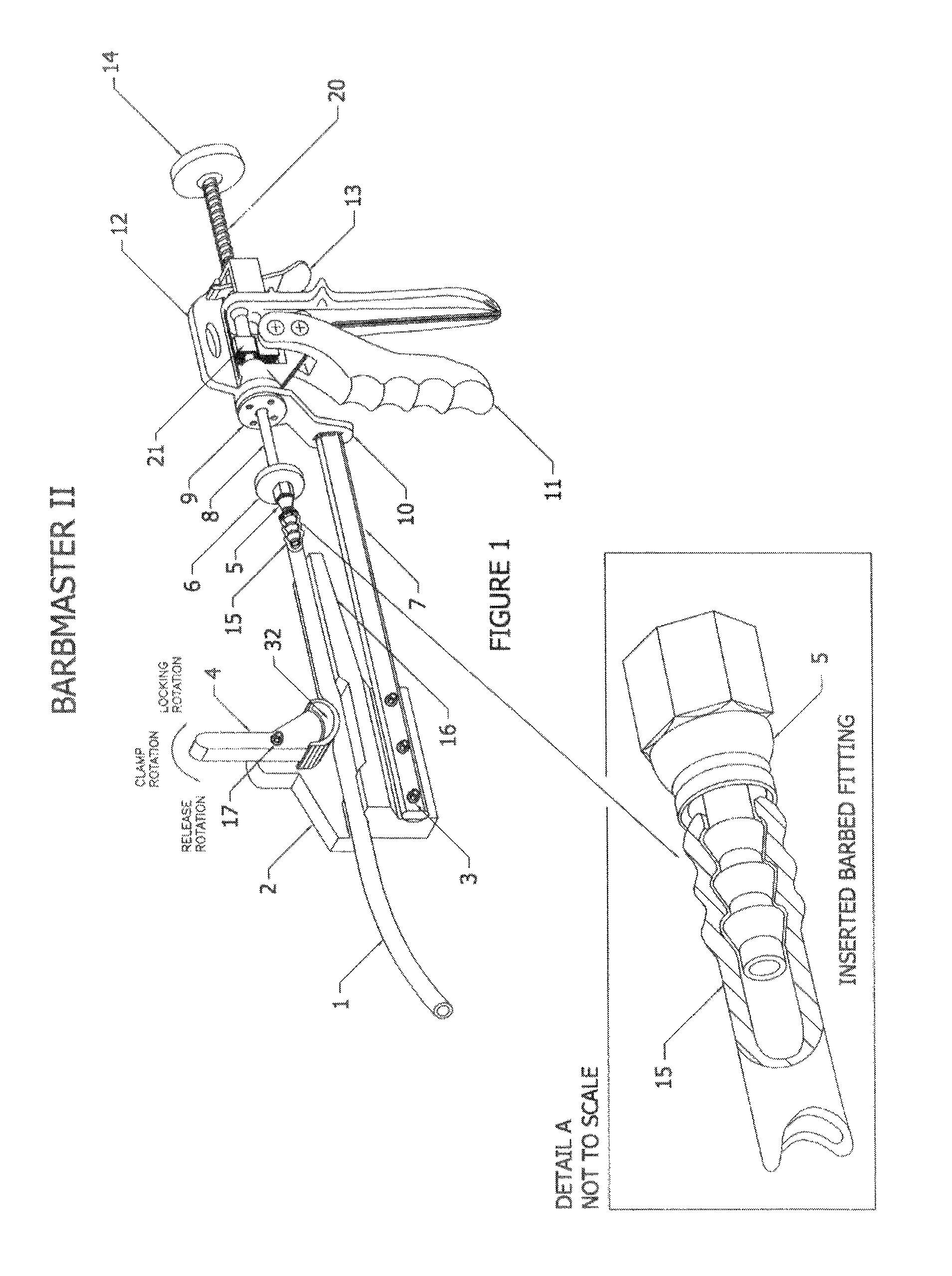 Hose fitting inserter