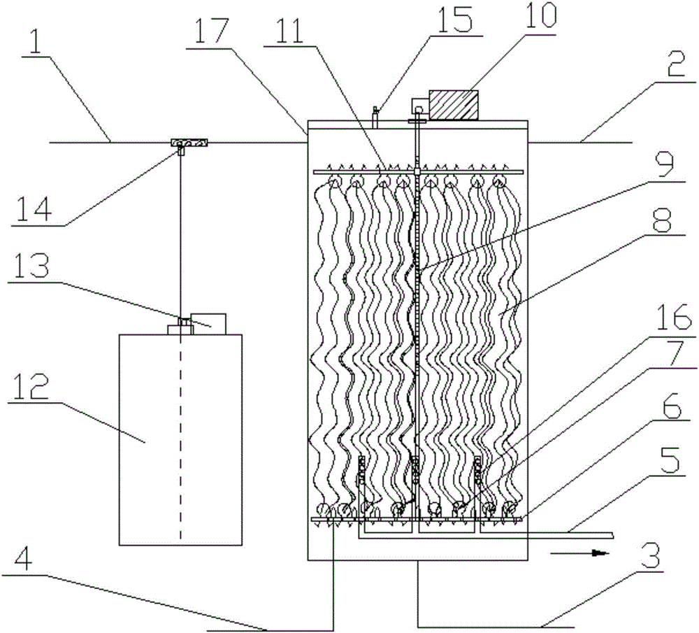 Variable gap type fiber bundle filter and application method thereof