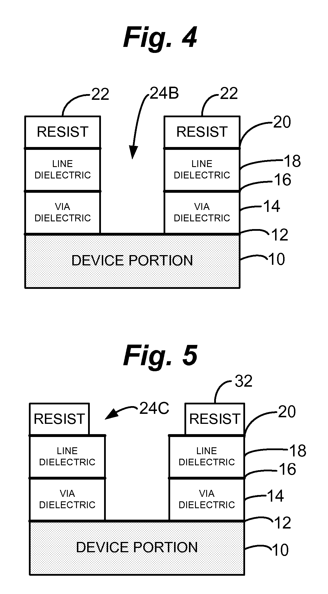 Air gap for tungsten/aluminum plug applications