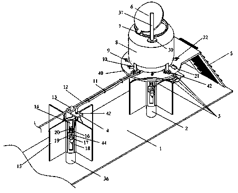 Milk feeding device capable of separating calves from cows in cattle farm