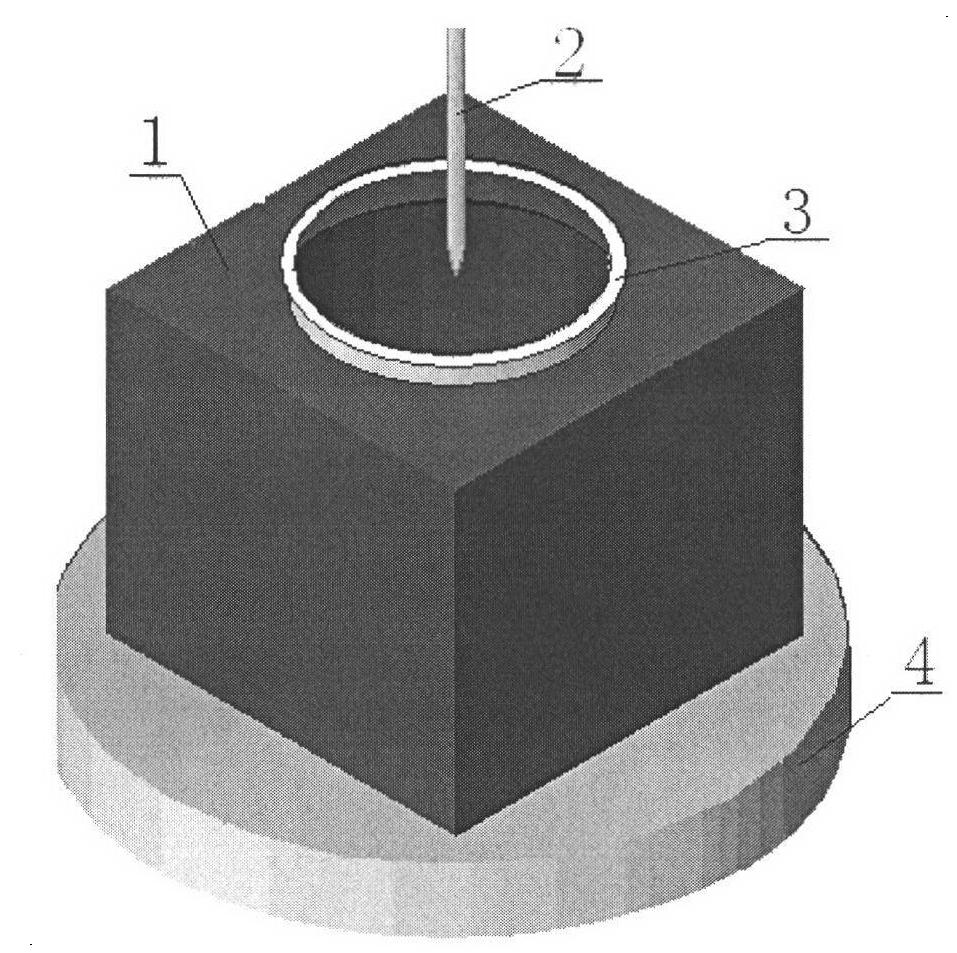 Titration end point determination device for determining fatty acid value of grain