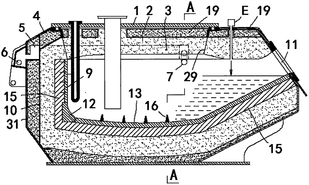 Optimized crystallization heat preservation furnace