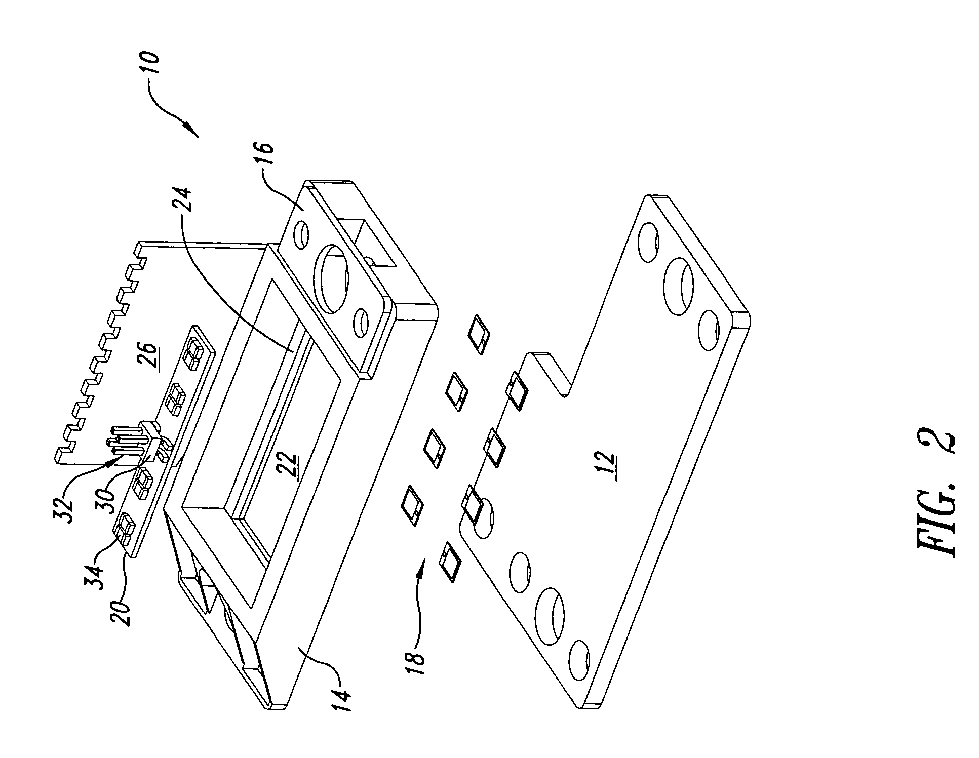 Architecture for power modules such as power inverters