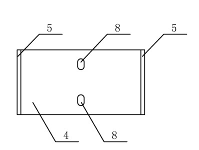 Desk with novel installation structure