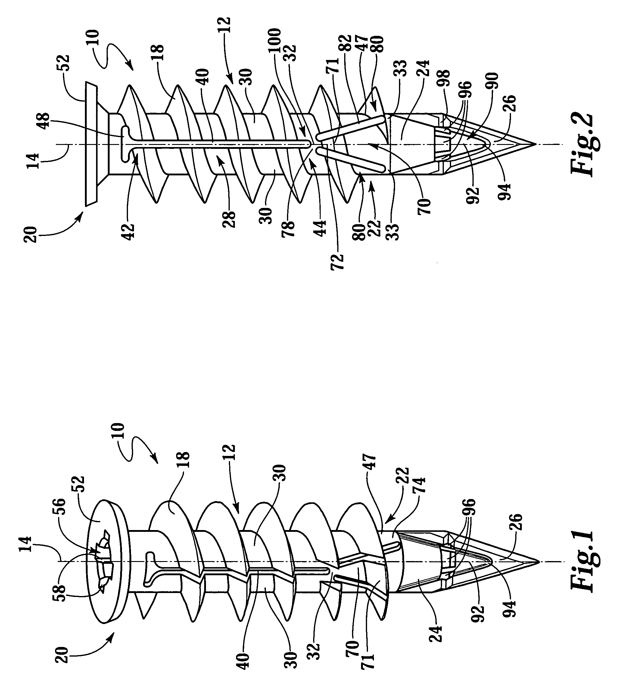 Self-drilling anchor