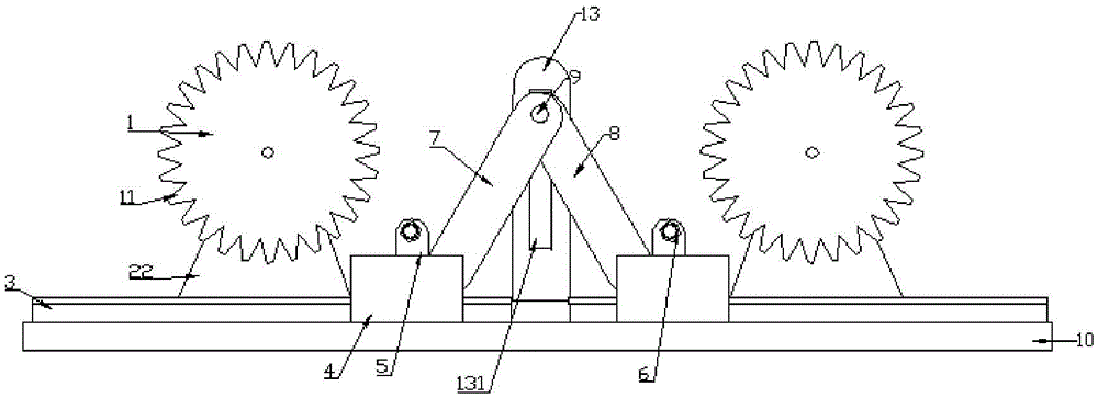 Linear bidirectional cutting platform