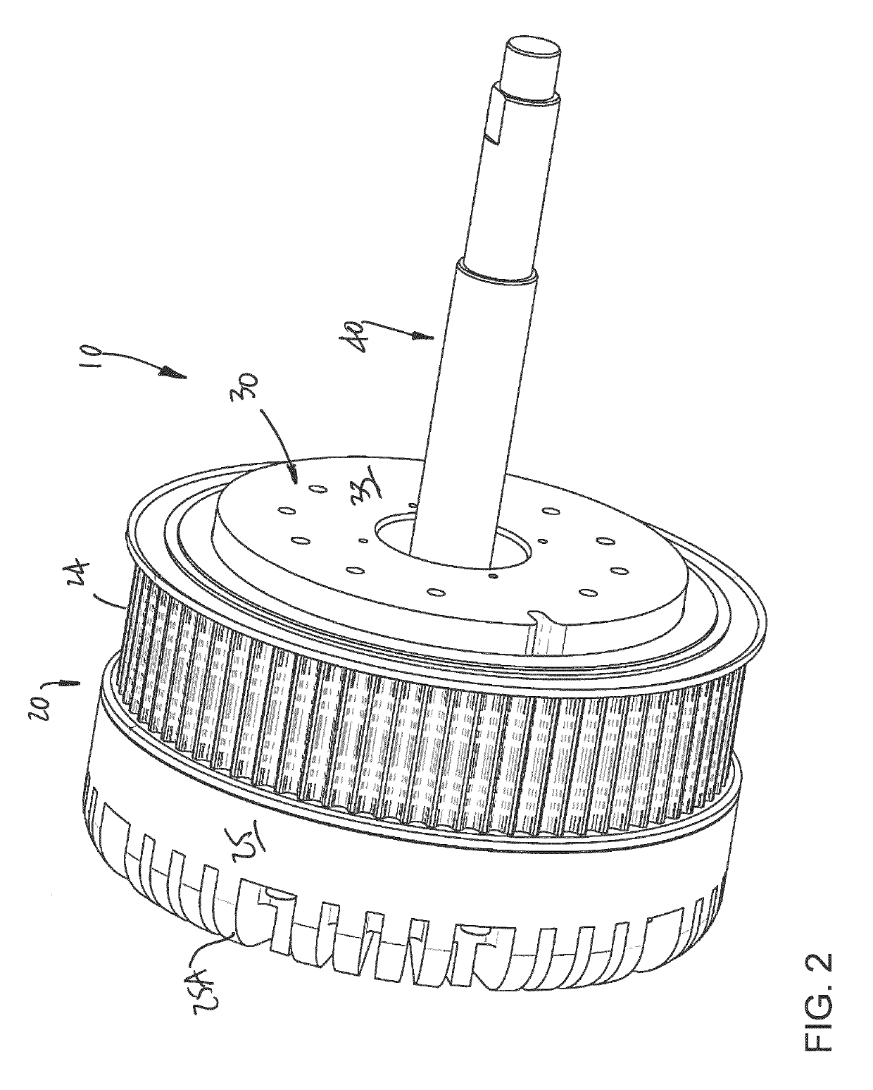 Magnetorheological fluid clutch apparatus with cylindrical fluid gap