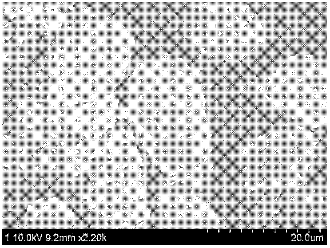 Preparation method of cadmium sulfide-titanium oxide nanosheet composite photocatalyst