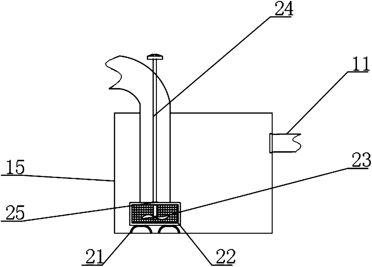 Device for saving groundwater