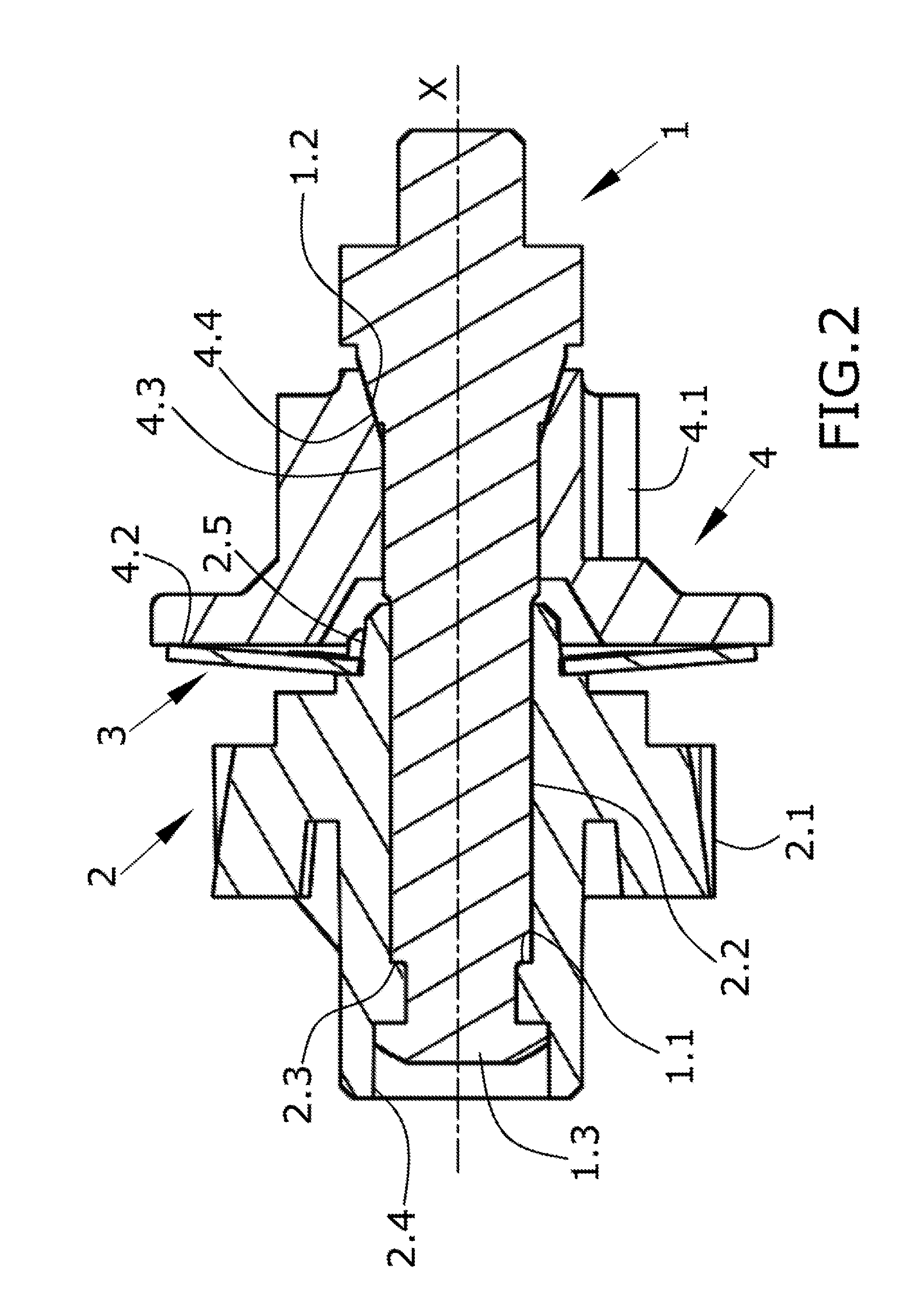 Clutch suitable for vehicles' powered mirrors