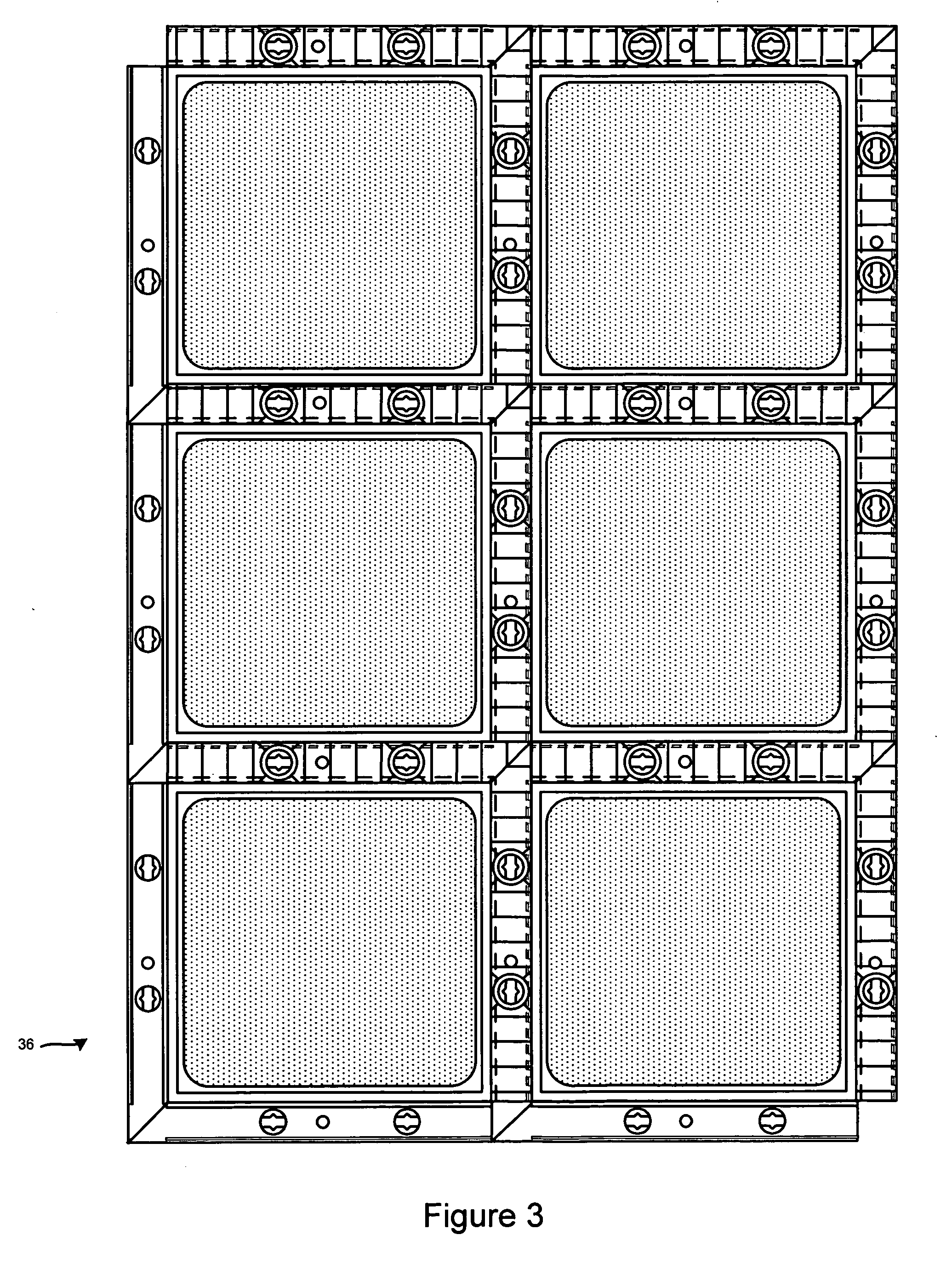 Modular heated platform