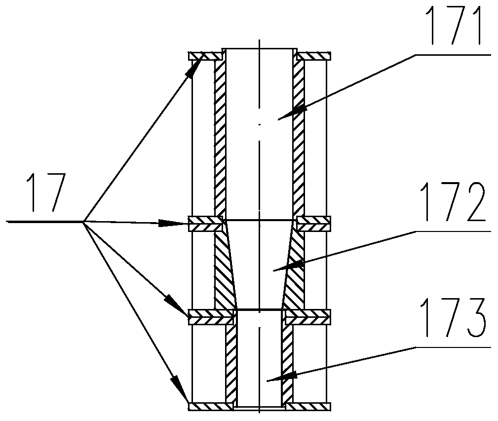 Fat-die plunger type biomass solidifying forming machine