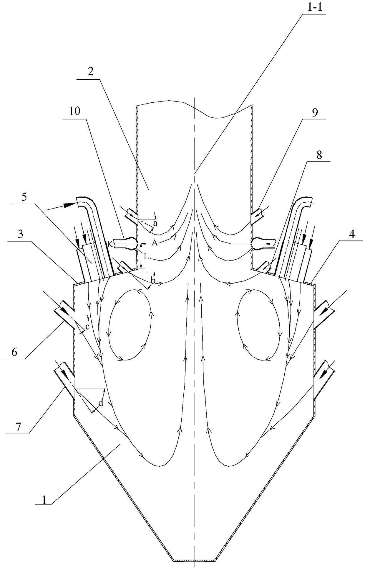 Porous Ammonia Injection Device Used in High Temperature Reduction Zone of W Flame Boiler