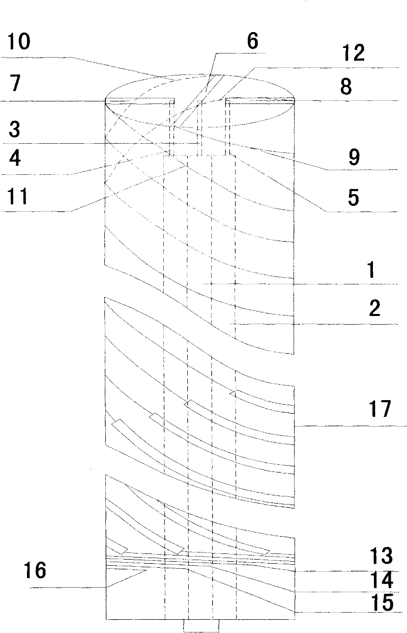 Dielectric-loaded quadrifilar helix antenna with omnidirectional, circular polarization, and high gain performances