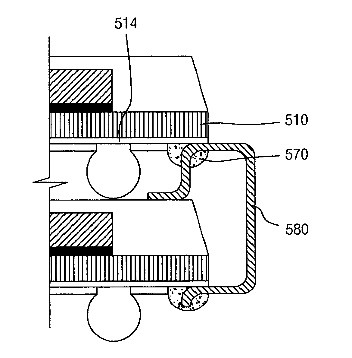 Semiconductor stack package for optimal packaging of components having interconnections