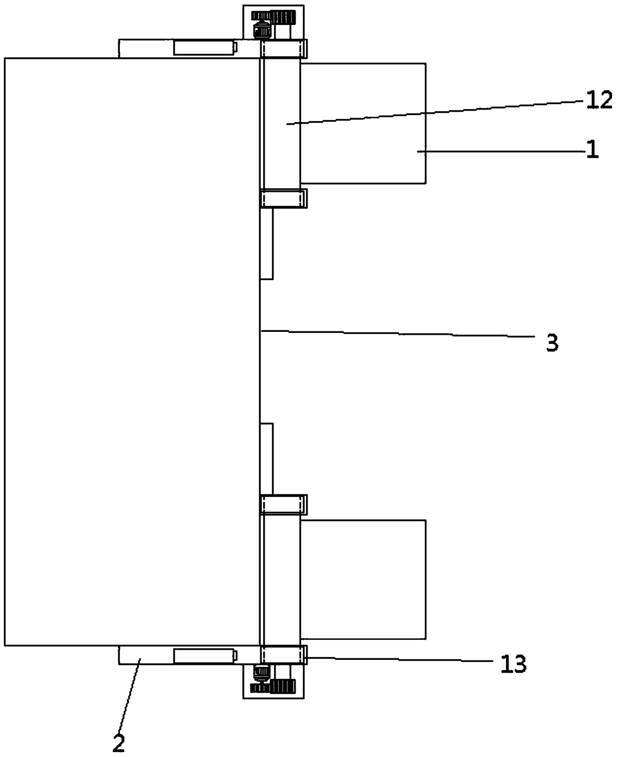 Device for enabling vehicle to go in or out of mechanical garage conveniently