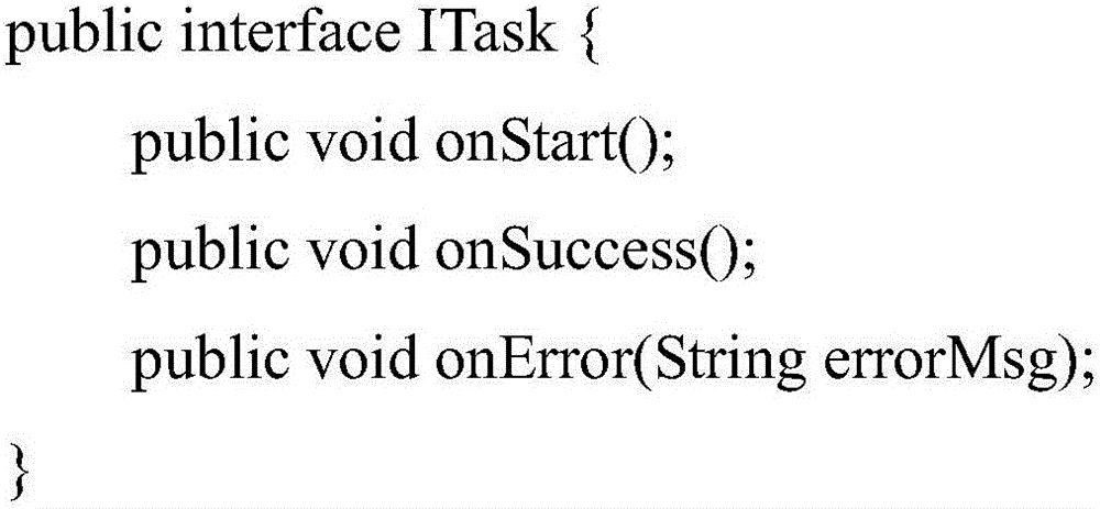 Method and module for data asynchronous processing with synchronous information callback function