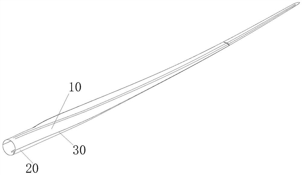 Method for manufacturing blade mold of wind driven generator