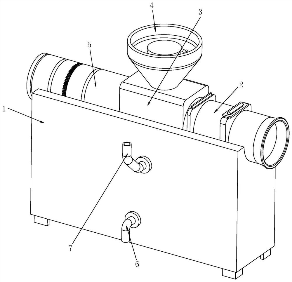 A kind of foam plastic recycling and granulation treatment system