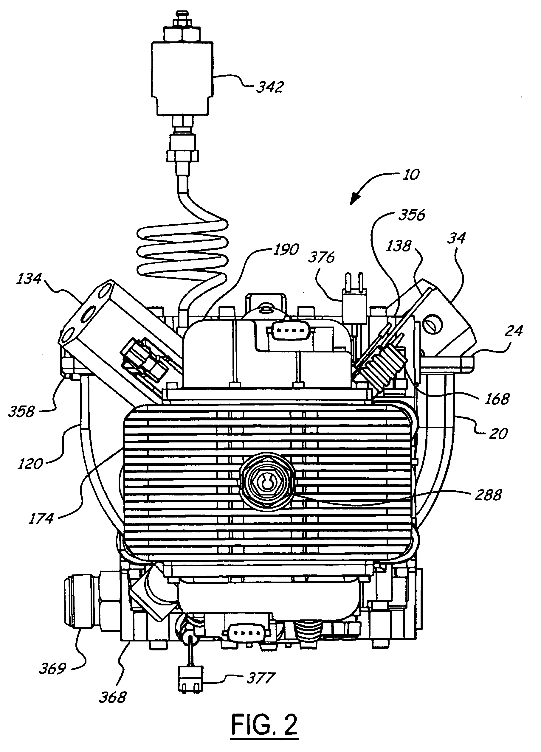 Piston guides for a free piston engine