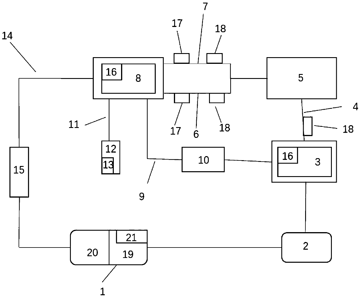 Normal-temperature mechanical perfusion system capable of extending liver source