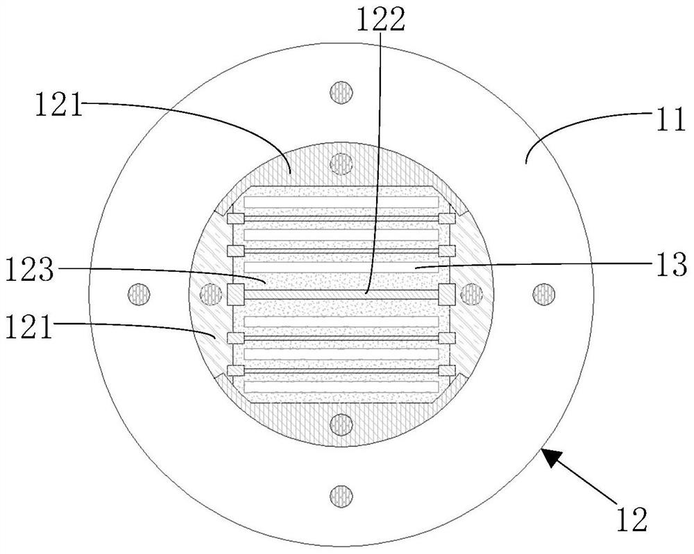 Tensioning and anchoring system of carbon fiber plate bundle and tensioning method thereof