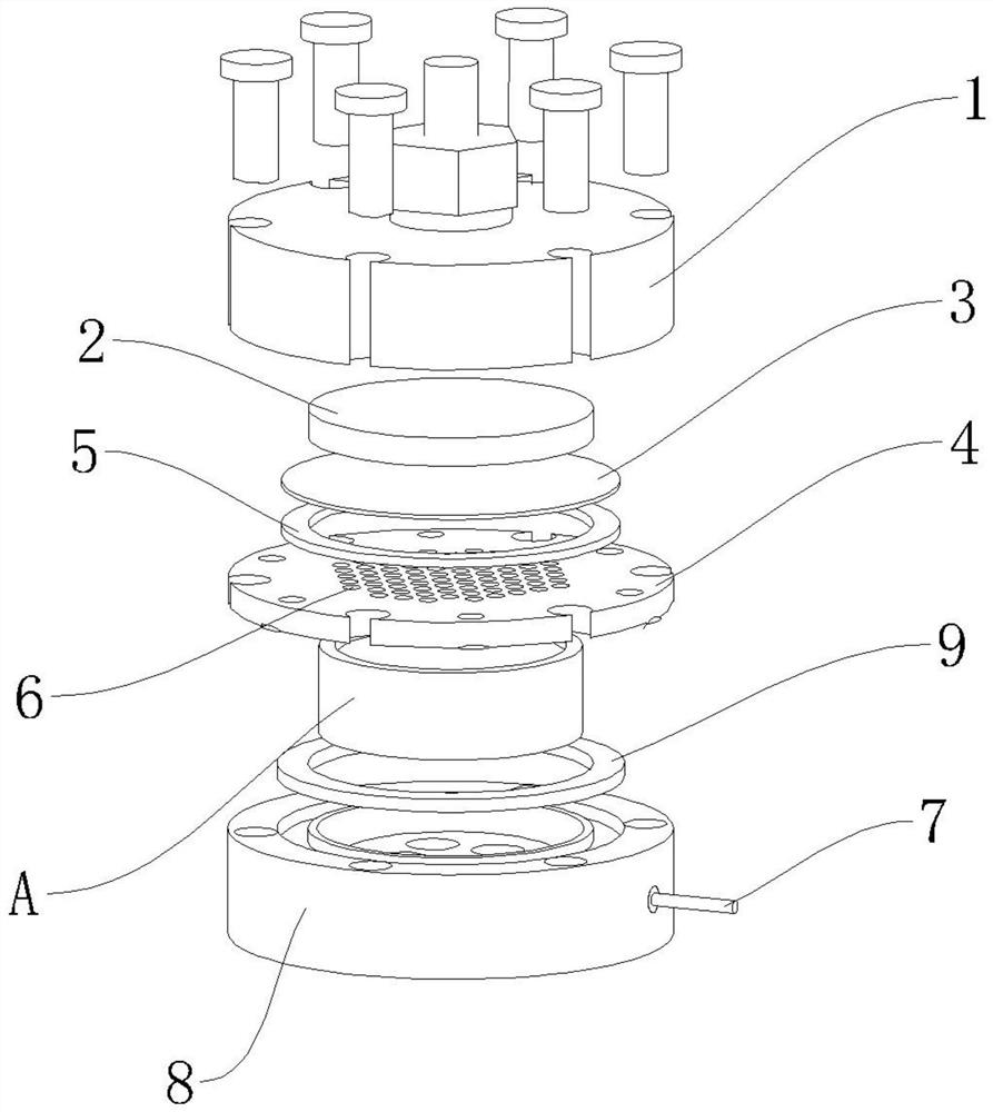 Electrochemical mass spectrum in-situ battery device