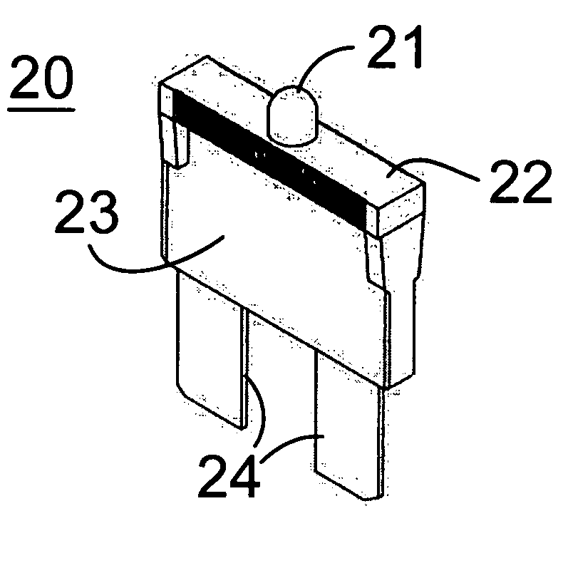 Fuse blow-out dual LED indicator