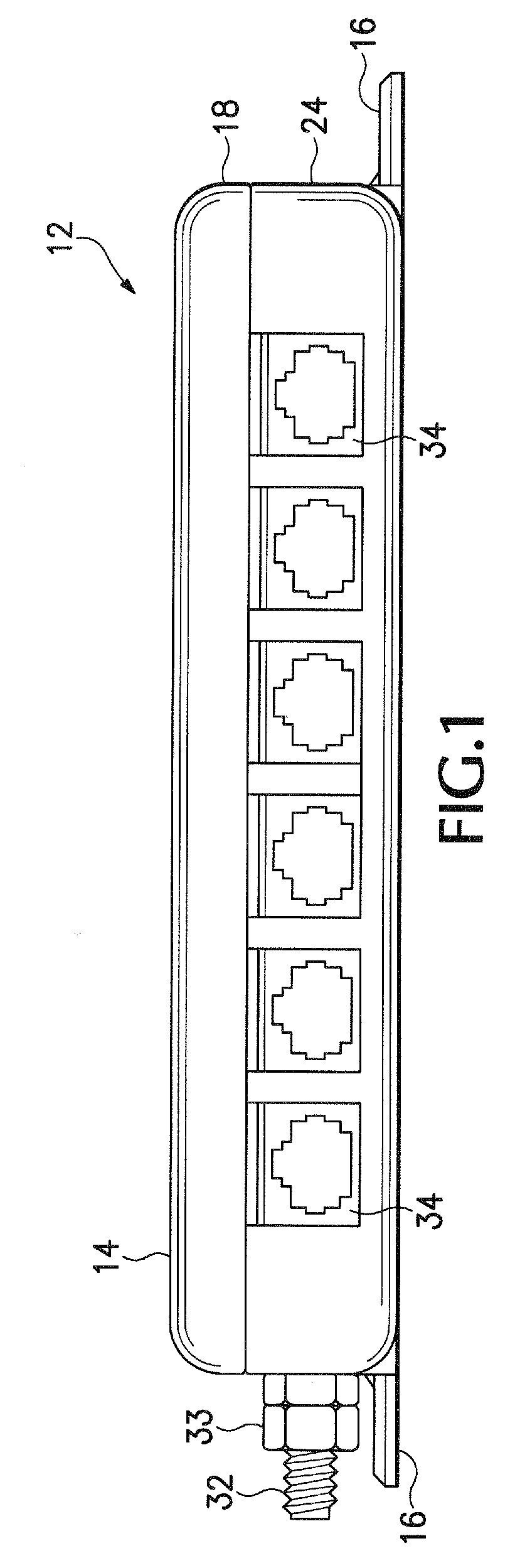 Surge suppression system for power over network cables