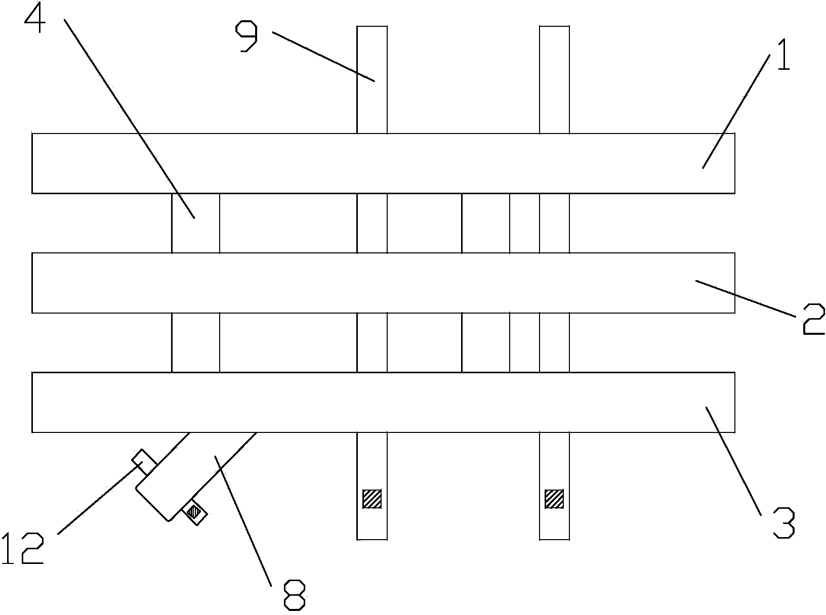 Fixing device for wrist bone fracture