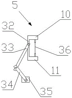 A device for cutting fabric