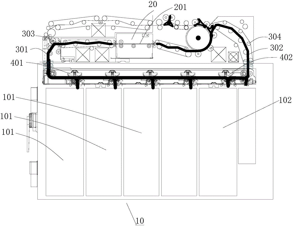 Cash recycling system (CRS) and cash replenishing control method