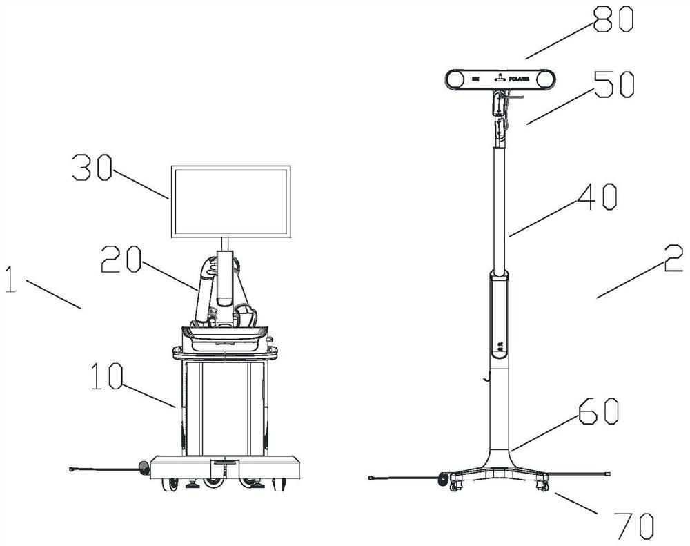 Orthopedic navigation surgical robot equipment