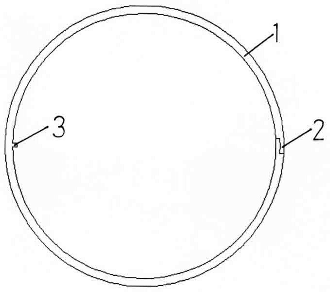 Piston ring for internal combustion engine