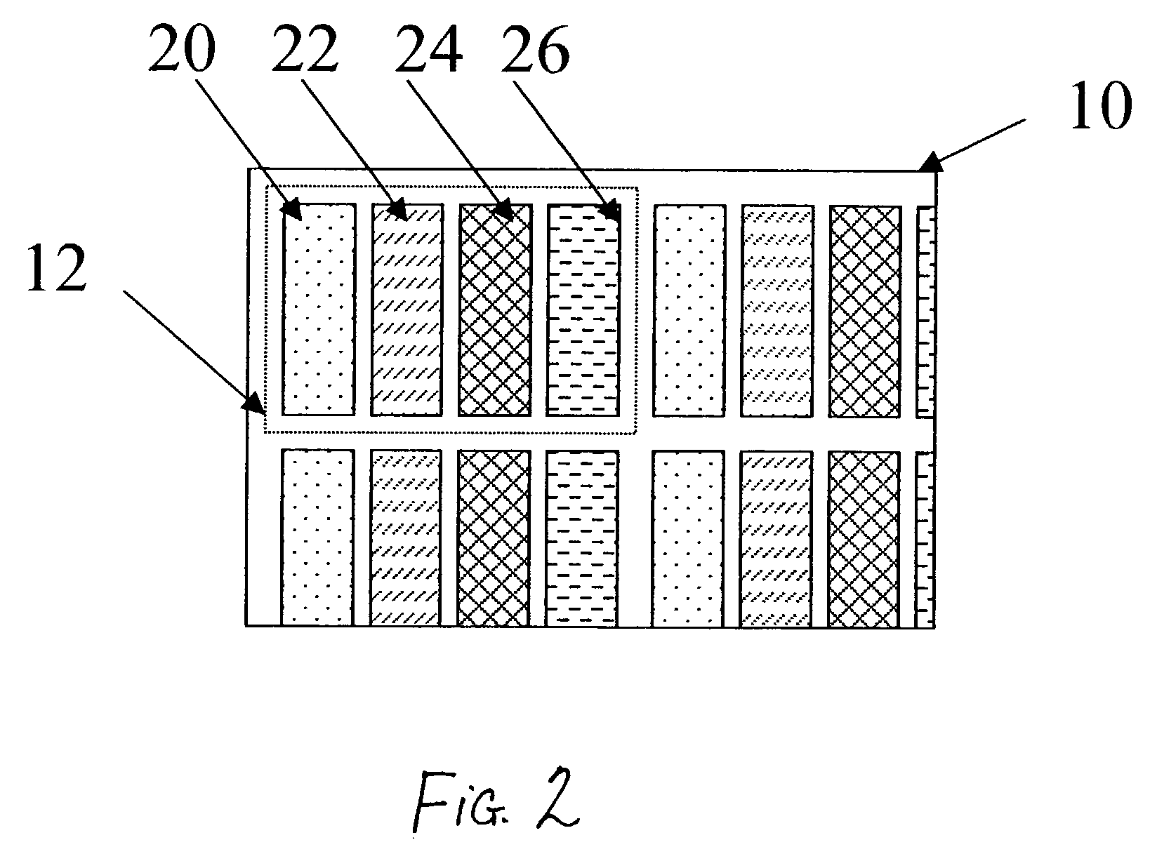 Color OLED display with improved power efficiency